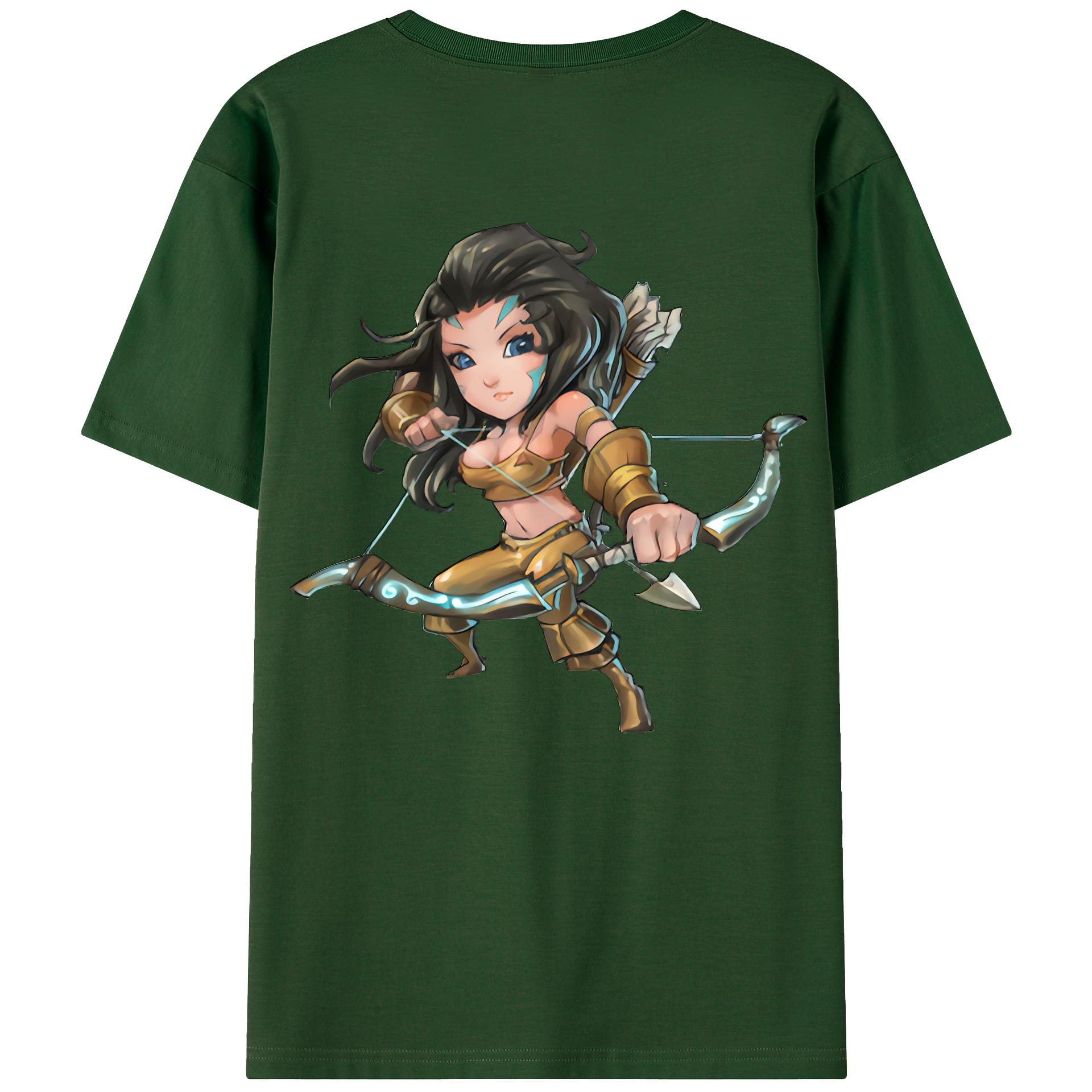 リーグ・オブ・レジェンド League of Legends LOL 綿100％半袖Tシャツ（背面プリント）